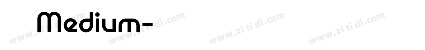 微软雅黑 Medium字体转换